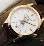 PFF Patek Philippe Complications Moon Rose Gold Cal.324S Watch
